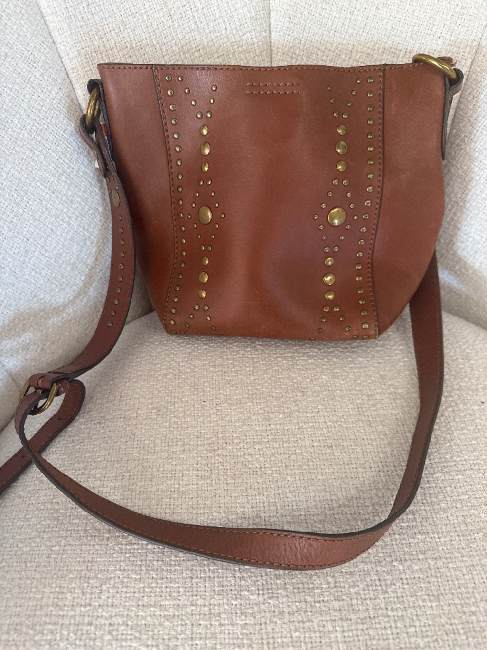 Frye studded bag